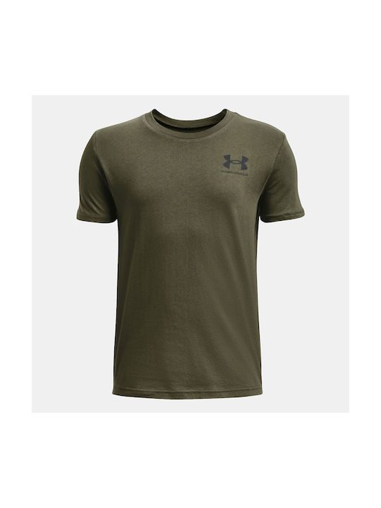 Under Armour Kinder T-shirt Khaki