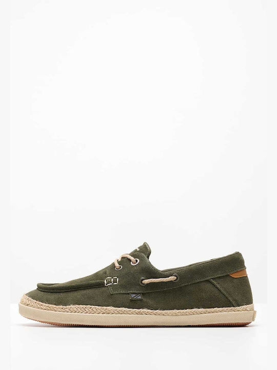 Maoui Sailor Men's Boat Shoes Green