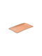 Estia Terra Servierplatte Rechteckig aus Porzellan Salmon 21x10.5cm 1Stück