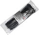Adeleq Plastic Cable Ties 368mm x 3.6mm in Black Colour (100 pcs)