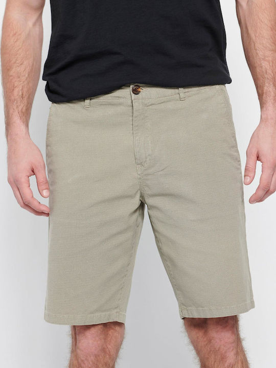 Funky Buddha Men's Shorts Chino Gray