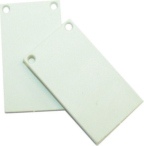 Aca Capac Accesoriu pentru Corpuri de Iluminat 2pcs Alb 2buc MTECW
