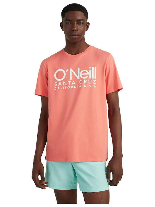 O'neill Cali Ανδρικό T-shirt Πορτοκαλί με Λογότυπο