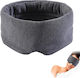 Cotton Sleep Mask Gray