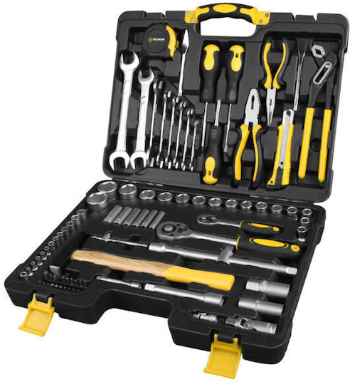 Fieldmann FDG 5005-85R Werkzeugkoffer mit 85 Werkzeugen