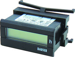 Bauser Fast-On 3800 Operating Hour Counter for Electric Panel