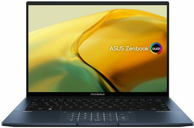 Asus ZenBook 14" OLED (i5-1240P/8GB/256GB SSD/W11 Home) Ponder Blue (US Keyboard)