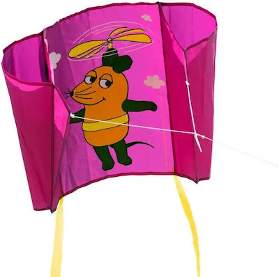 Elliot Stunt Kite Fabric Kite with Tail 33x43cm