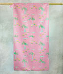 Nima Jungle Lilly Kids Beach Towel Pink 140x70cm