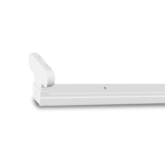 Elvhx Lichtleiste mit 1 Platz für LED-Lampe T8 62cm
