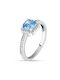 Morellato Damen Ring mit Steinen aus Silber