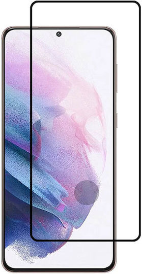 TT Edge Full Face Tempered Glass Μαύρο (Galaxy S21+ 5G)