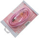 Flach USB 2.0 auf Micro-USB-Kabel Rosa 1.2m (1018.027) 1Stück