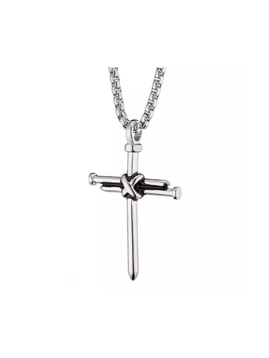 Oxzen Cross from Steel with Chain