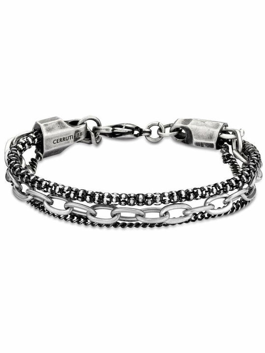 Cerruti Herren Armband aus Stahl