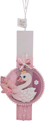 Easter Candle Flat Pink