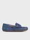 Kinder-Mokassins Blau