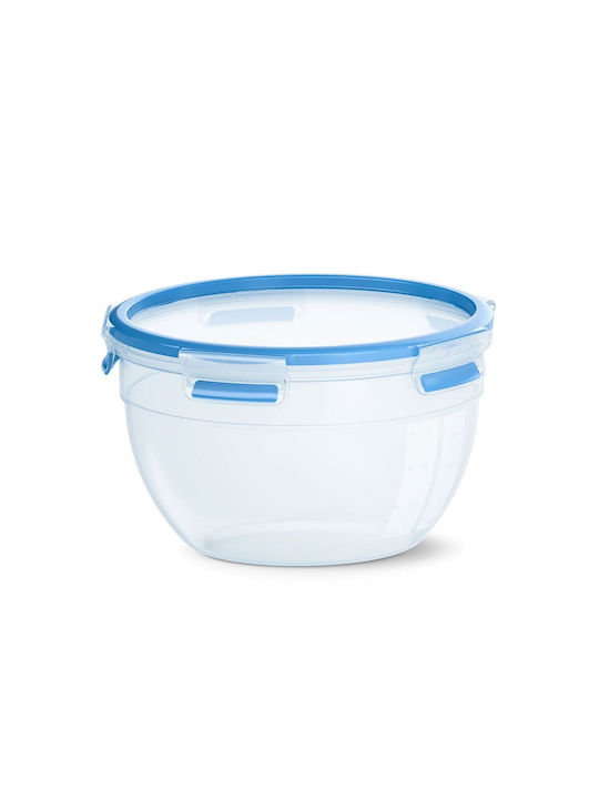 Emsa Clip & Close Lunchbox Kunststoff Blau 2600ml 1Stück