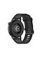 Techsuit Watchband W002 Armband Silikon Schwarz (Samsung Galaxy Watch 4 , Galaxy Watch Active 1 / 2 (40 mm / 44 mm), Huawei Watch GT / GT 2 / GT 3 (42 mm))