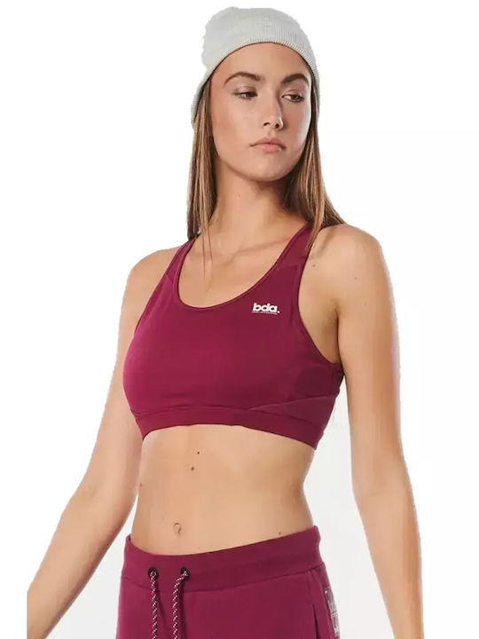 Body Action Women's Sports Bra Dark Maroon