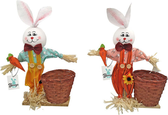 Bunny's 73-727 93747 Easter Rabbit Straw 30x9x9cm Various Colours