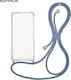Sonique Armor Back Cover Silicone with Strap Tr...