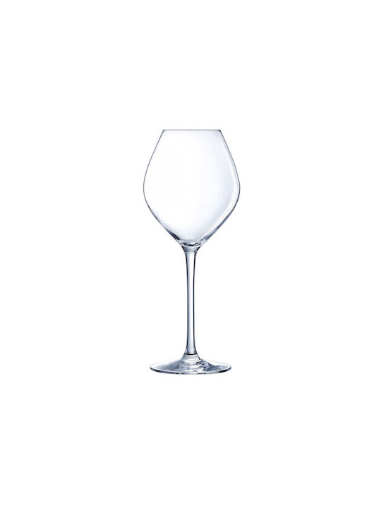 Luminarc Grand Chais Σετ Ποτήρια για Λευκό Κρασί από Γυαλί Κολωνάτα 470ml 12τμχ