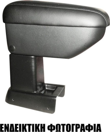 Cik Car Armrest for Renault Clio II Long 10/2003+ with Recline Black