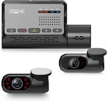 Viofo A139 Pro Σετ Κάμερα DVR Αυτοκινήτου 4K WiFi, GPS για Παρμπρίζ με Αυτοκόλλητο & Κάμερα Οπισθοπορείας 3CH Τριπλή Κάμερα Αυτοκινήτου 4K HDR με GPS και 5GHZ WI-FI