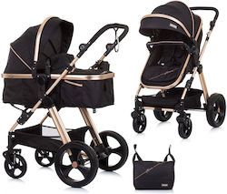 Chipolino Havana 2 in 1 Adjustable 2 in 1 Baby Stroller Suitable for Newborn Ebony 9.95kg