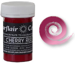 Sugarflair Lebensmittelfarbe Cherry Red 1Stück 25gr