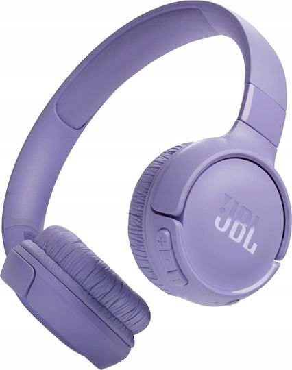 JBL Tune 520BT Wireless / Wired On Ear Headphones with 57 Hours Playing Time and Quick Charge Purple