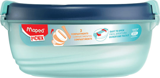 Maped Picnic Blaue 1,4lt Mittagsboxen