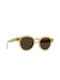 Raen Zelti Sunglasses with Villa Plastic Frame and Brown Lens