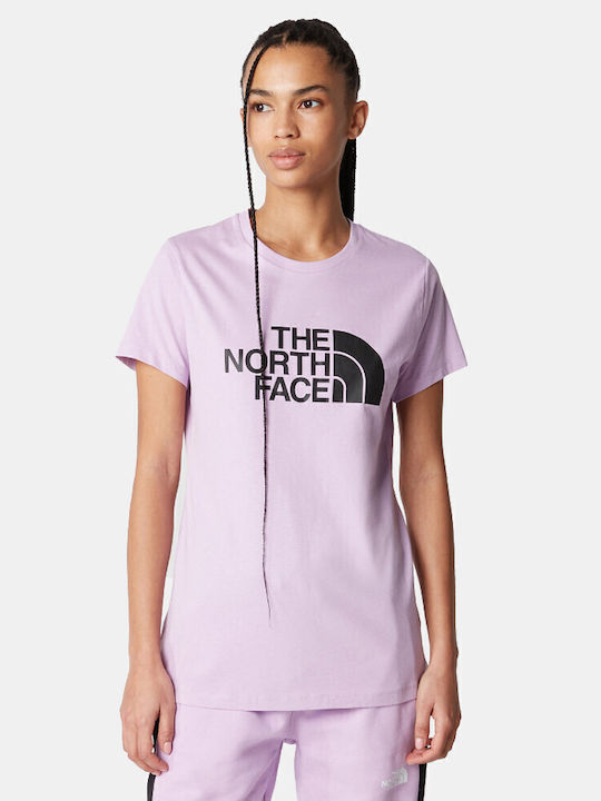 Easy Γυναικείο Αθλητικό T-shirt Μωβ