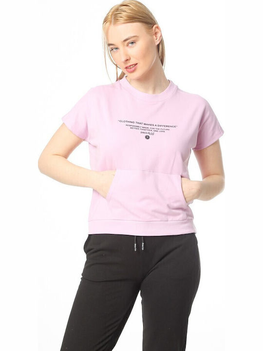 Γυναικείο T-shirt Λιλά