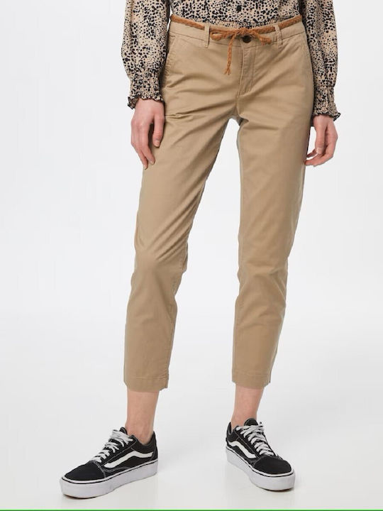 Only Women's Chino Trousers Beige