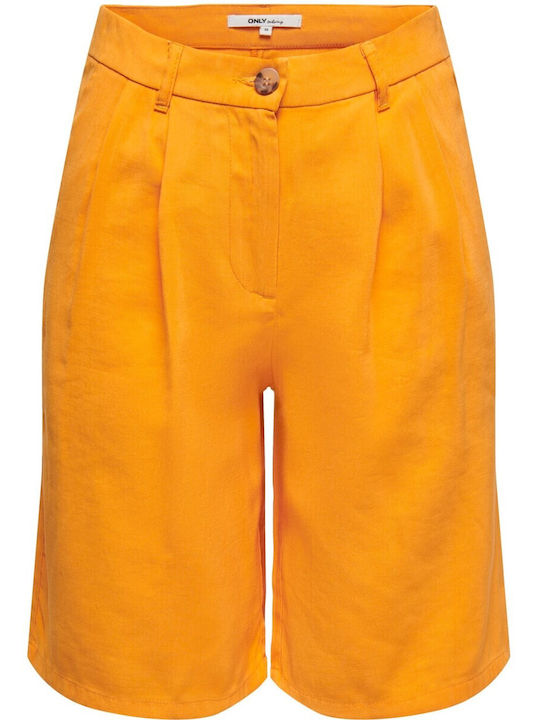 Only Women's Bermuda Shorts Orange