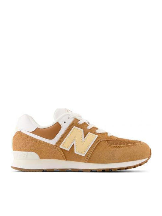 New Balance 574 Classic Kids Sneakers Tabac Brown