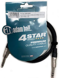 Adam Hall K4BVV0090 6,3mm Stecker - 6,3mm Stecker 0,9m