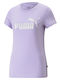 Puma Essentials+ Novashine Women's Athletic T-shirt Lilacc