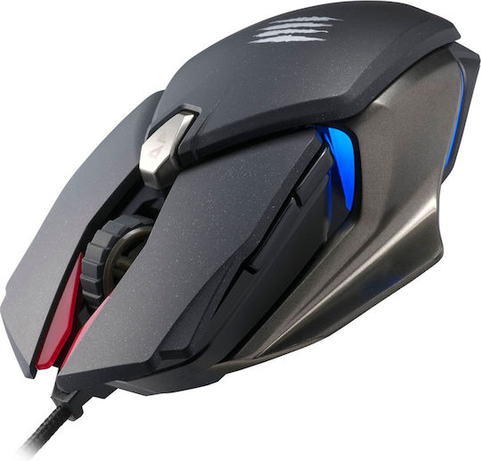 Mad Catz B.A.T. 6+ RGB Gaming Gaming Maus 16000 DPI Schwarz