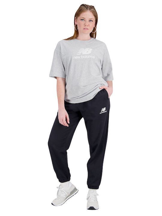 New Balance Damen-Sweatpants Schwarz