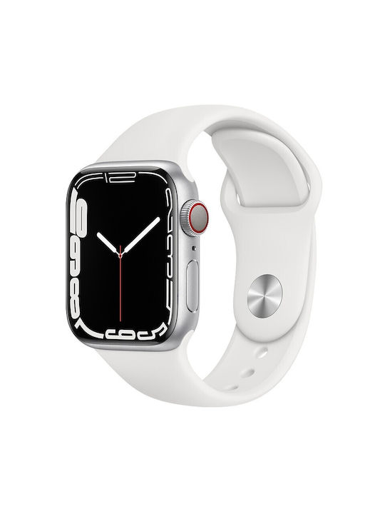 Hoco WA01 Λουράκι Σιλικόνης με Pin Λευκό (Apple Watch 42/44/45mm)