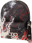 Polo Original Double Scarf School Bag Backpack Junior High-High School Multicolored L31 x W20 x H41cm 30lt 2023