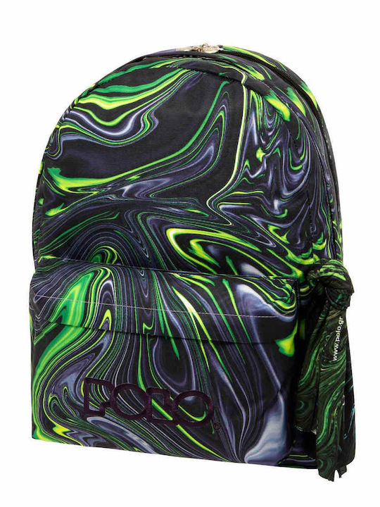 Polo Original Double Scarf School Bag Backpack Junior High-High School Multicolored 30lt