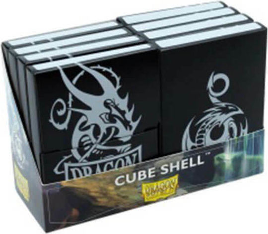 Arcane Tinmen Dragon Shield Cube Shell - Shadow Black Deck Box Zubehör für Sammelkartenspiele 1pcs