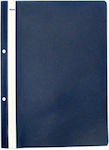 Metron Clipboard with Spring for Paper A4 Dark Blue 1pcs