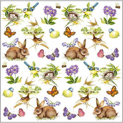 Party Napkins Easter Feeling 33x33cm. 20pcs