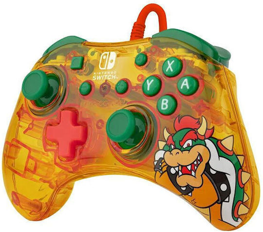 PDP Rock Candy Ενσύρματο Gamepad για Switch Yellow/Green